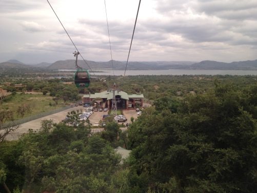 GREENinc and families went up the new Hartbeespoort cableway on Saturday